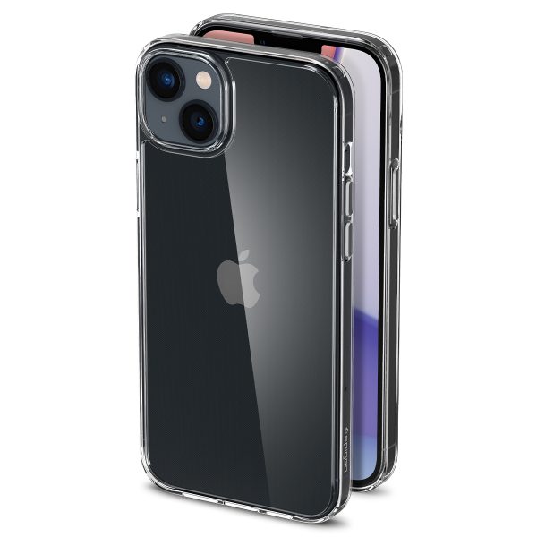 ACS05032 - Ốp lưng iPhone 14 Spigen Airskin Hybrid Crystal Clear - 7
