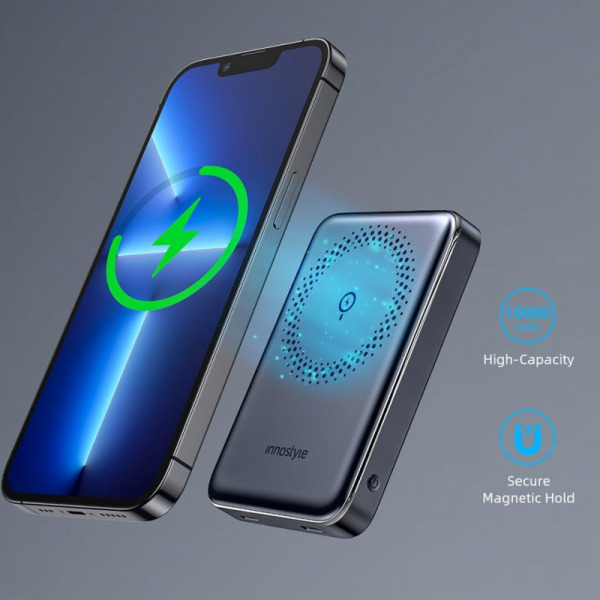 IM20PDLV - Pin sạc dự phòng Innostyle 10.000 mAh 20W PowerMag Slim - 18