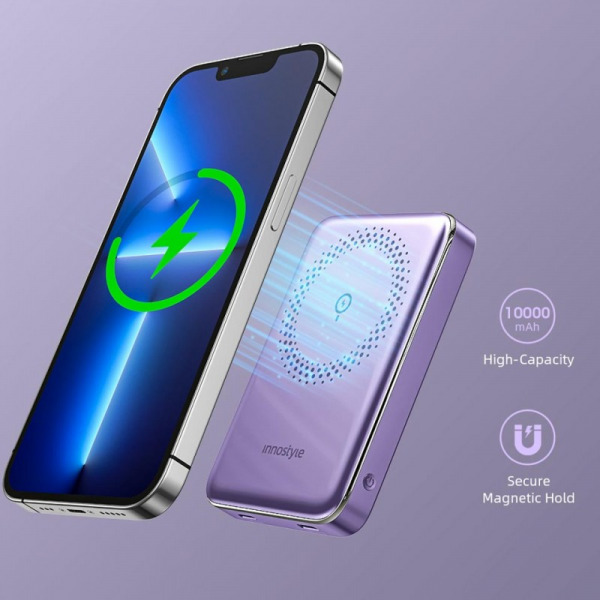 IM20PDLV - Pin sạc dự phòng Innostyle 10.000 mAh 20W PowerMag Slim - 22