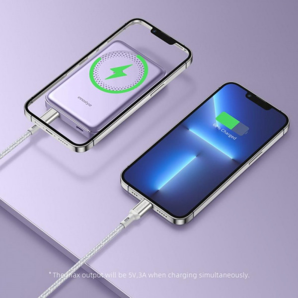 IM20PDLV - Pin sạc dự phòng Innostyle 10.000 mAh 20W PowerMag Slim - 25