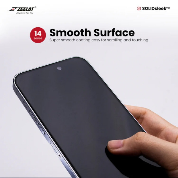 514923 - Cường lực chống nhìn trộm iPhone 14 13 13 Pro Zeelot Solidsleek - 5