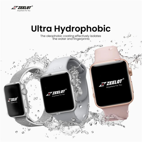 500666 - Cường lực Apple Watch 40mm Zeelot Clear - 4