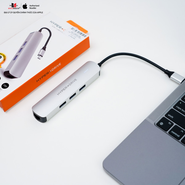 HD233BGREY - Hub chuyển đổi HyperDrive 6 in 1 Type-C 4K HDMI HD233B - 7
