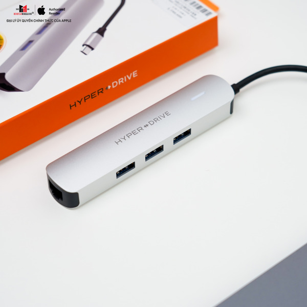 HD233BGREY - Hub chuyển đổi HyperDrive 6 in 1 Type-C 4K HDMI HD233B - 8