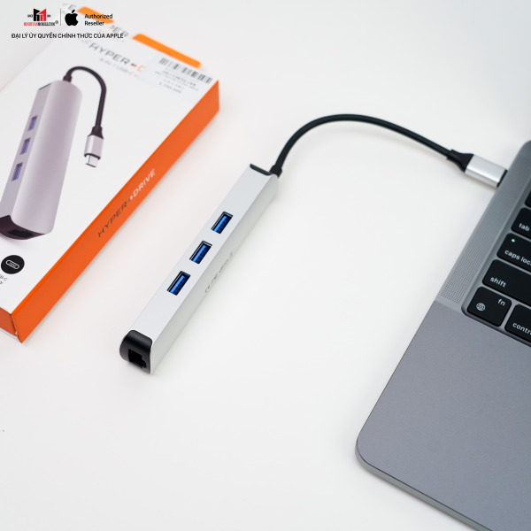 HD233BGREY - Hub chuyển đổi HyperDrive 6 in 1 Type-C 4K HDMI HD233B - 9