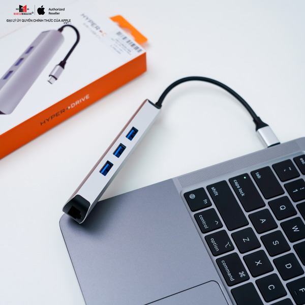 HD233BGREY - Hub chuyển đổi HyperDrive 6 in 1 Type-C 4K HDMI HD233B - 10