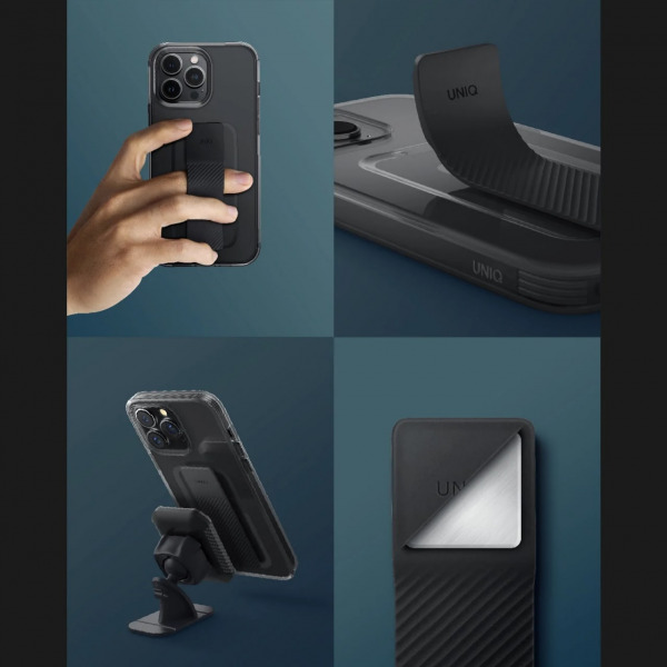 U14PLHELMCLR - Ốp lưng iPhone 14 Plus 15 Plus UNIQ Hybrid Heldro Mount - 9