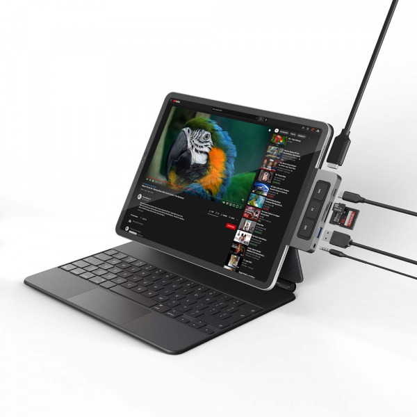 HD449 - Hub chuyển đổi HyperDrive 6 in 1 Media Type-C cho iPad HD449 - 4