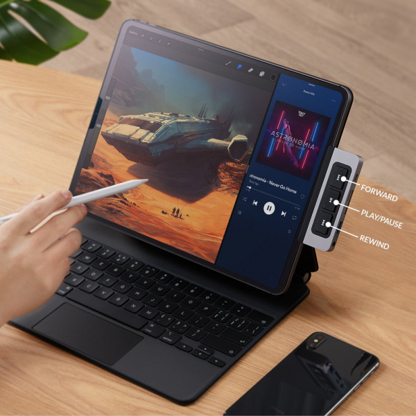 HD449 - Hub chuyển đổi HyperDrive 6 in 1 Media Type-C cho iPad HD449 - 8