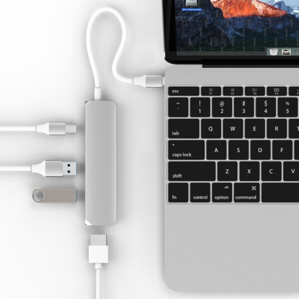 GN22BGRAY - Hub chuyển đổi HyperDrive 4 in 1 Type-C 4K HDMI GN22B - 5