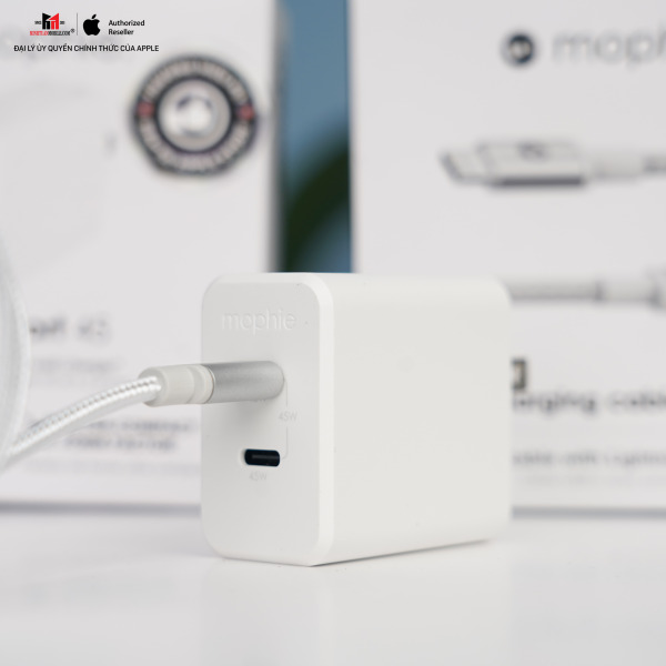 409909356 - Cốc sạc nhanh Mophie 45W 2 cổng Type-C GaN - 11