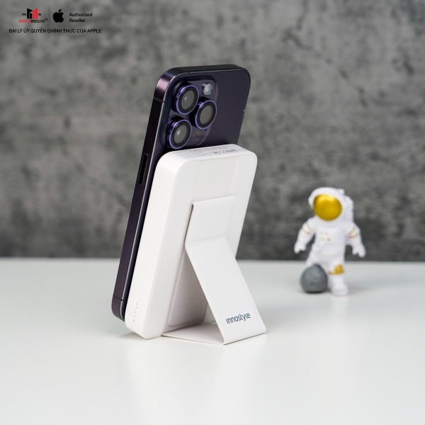 IS20PDLV - Pin sạc dự phòng Innostyle 10.000 mAh 20W PowerMag 2 in 1 Stand - 3