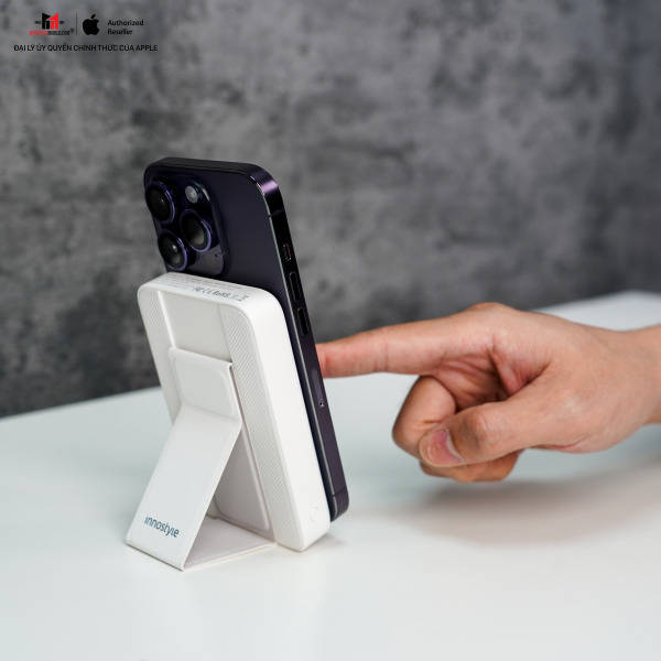 IS20PDLV - Pin sạc dự phòng Innostyle 10.000 mAh 20W PowerMag 2 in 1 Stand - 7
