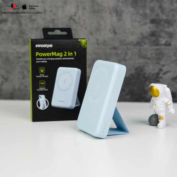 IS20PDLV - Pin sạc dự phòng Innostyle 10.000 mAh 20W PowerMag 2 in 1 Stand - 11