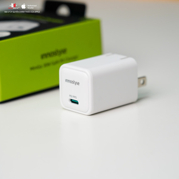 IC30GWHT - Cốc sạc nhanh Innostyle 30W Minigo GaN II PD PPS IC30G - 6