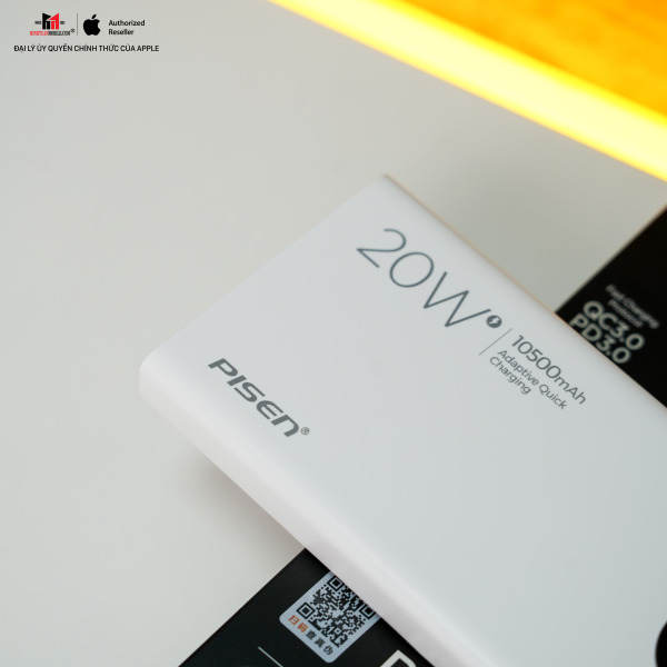 TSD306WT - Pin sạc dự phòng Pisen 10.500 mAh 20W QUICK PowerU LED Ultra - 7