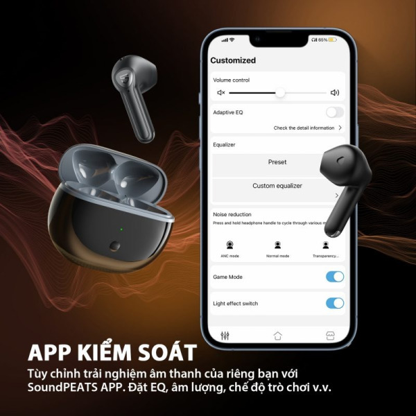 SPAIR3DEBK - Tai nghe Bluetooth SoundPEATS Air3 Deluxe HS - 6