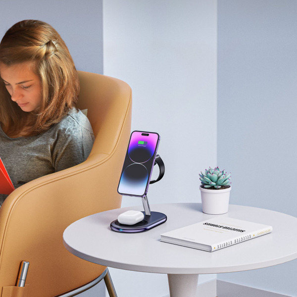 IMWC311BLK - Đế sạc không dây Innostyle Magstation 3 in 1 - 5
