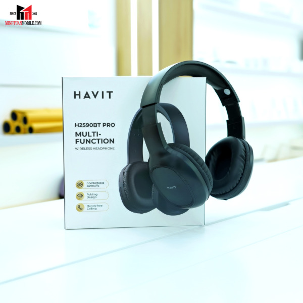 H2590BTPROBU - Tai nghe chụp tai Havit H2590BT Pro - 10