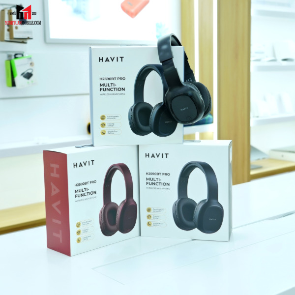 H2590BTPROBU - Tai nghe chụp tai Havit H2590BT Pro - 11