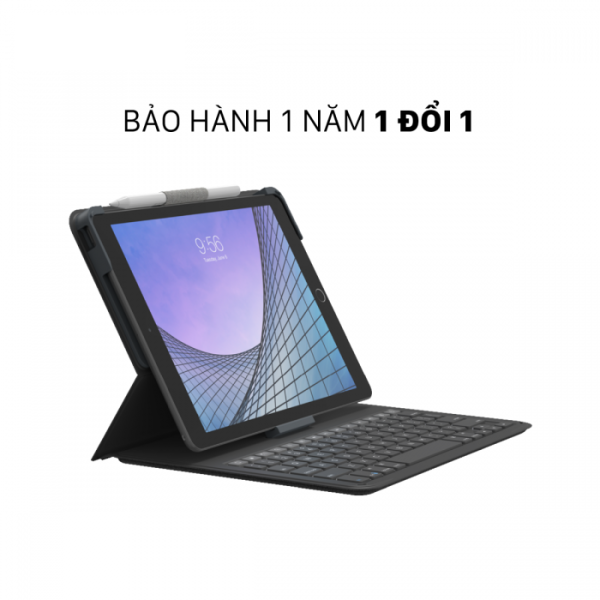 103007169 - Ốp lưng kèm bàn phím iPad 10.2 inch 10.5 inch ZAGG Messenger Folio 2 - 4