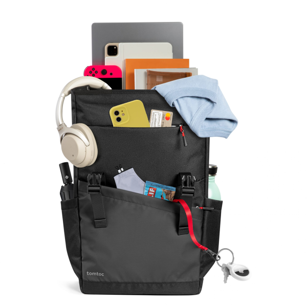 A64E1D1 - Balo MacBook 16 inch Tomtoc Slash-Flip Rucksack - 3