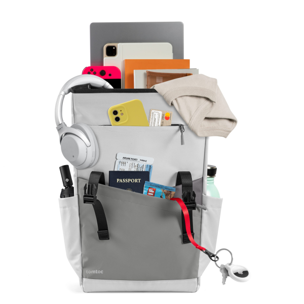 A64E1D1 - Balo MacBook 16 inch Tomtoc Slash-Flip Rucksack - 10