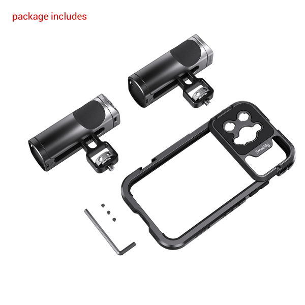 4078 - Bộ quay cầm tay kép SmallRig chuyên dụng cho iPhone 14 Pro Max - 4