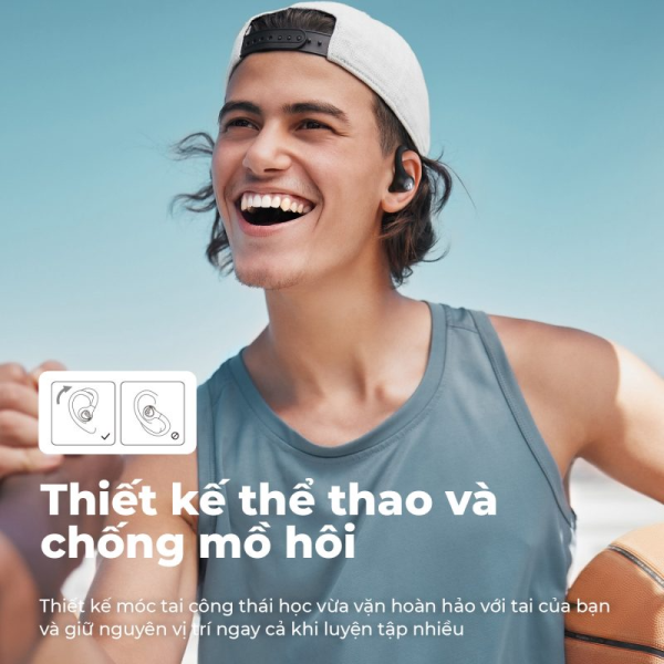 SPW2BK - Tai nghe Bluetooth thể thao SoundPEATS Wings2 - 2