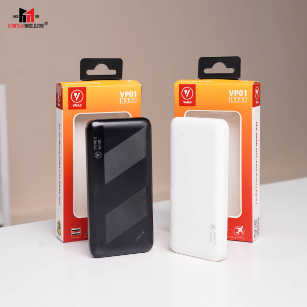 VP01B - Pin sạc dự phòng Vmas 10.000 mAh - 6