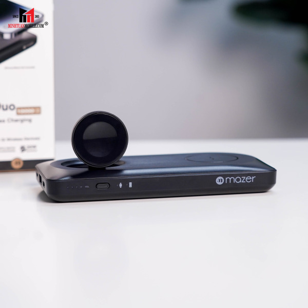 MMAGAIR14DUOBK - Pin dự phòng Mazer MagAir14 DUO MagSafe 15W 10.000 mAh - 14