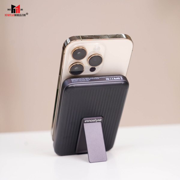 IA20PDLV - Pin sạc dự phòng Innostyle 10.000 mAh 20W PD PowerMag Switch 2 in 1 Stand - 6