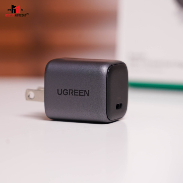 90902 - Cốc sạc nhanh Ugreen 20W Type-C PD GaN Fast Charger US - 9