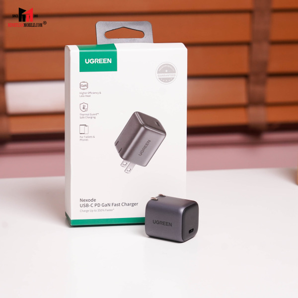 90902 - Cốc sạc nhanh Ugreen 20W Type-C PD GaN Fast Charger US - 11