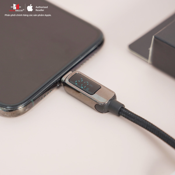 CLPD032000BK - Cáp Type-C to Lightning Pisen đo công suất sạc 2m - 2