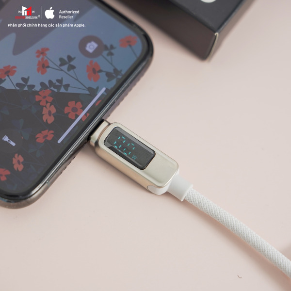 CLPD032000BK - Cáp Type-C to Lightning Pisen đo công suất sạc 2m - 4