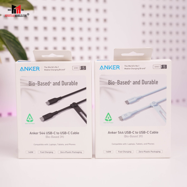 A80F1H11 - Cáp Type-C to Type-C Anker 0.9m 140W 544 TPE Bio-Based A80F1 - 10