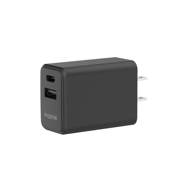 409912219 - Cốc sạc nhanh 2 cổng Mophie Essentials PD 30W 1A1C - 9