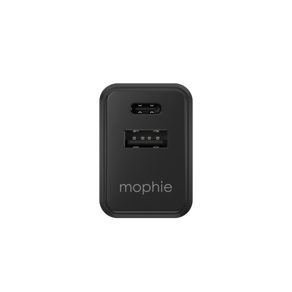 409912219 - Cốc sạc nhanh 2 cổng Mophie Essentials PD 30W 1A1C - 12