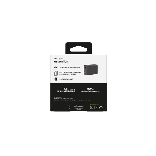 409912203 - Cốc sạc nhanh Mophie Essentials 30W Type-C PD 1C - 4