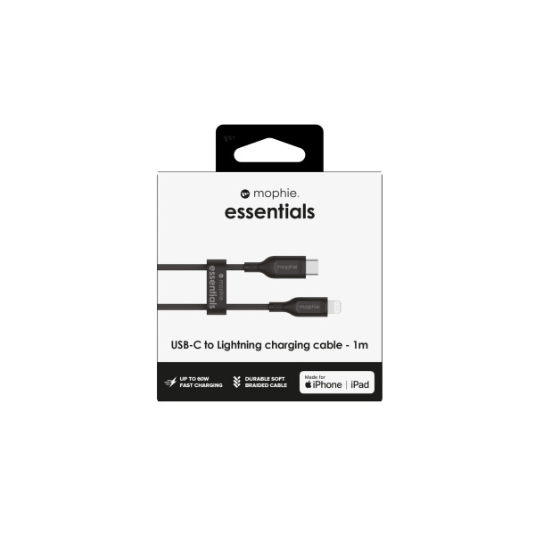 409912194 - Cáp Type-C to Lightning Mophie Essentials MFi 1M - 3