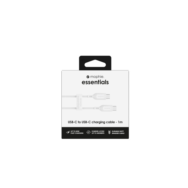 409912236 - Cáp Type-C to Type-C Mophie Essentials 60W 1M - 5