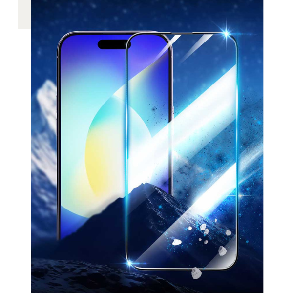 BJ503BK - Cường lực iPhone 15 Pro Mipow Kingbull Premium Silk HD (2.7D) - 7