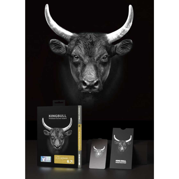 BJ516-BK - Cường lực chống nhìn trộm iPhone 15 Pro Max Mipow Kingbull Premium HD - 6