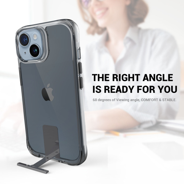 JA6657 - Ốp lưng iPhone 15 Jinya T-Stand Clear - 3