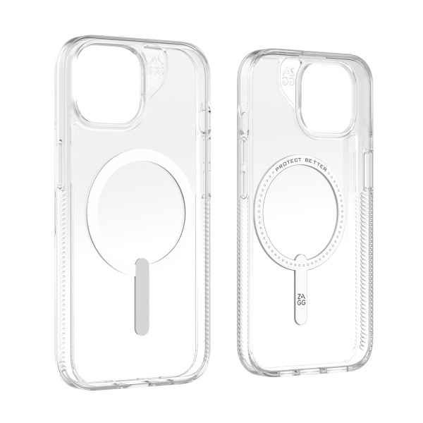 702312513 - Ốp lưng Magsafe iPhone 15 Pro Max ZAGG ESNTL Clear - 3