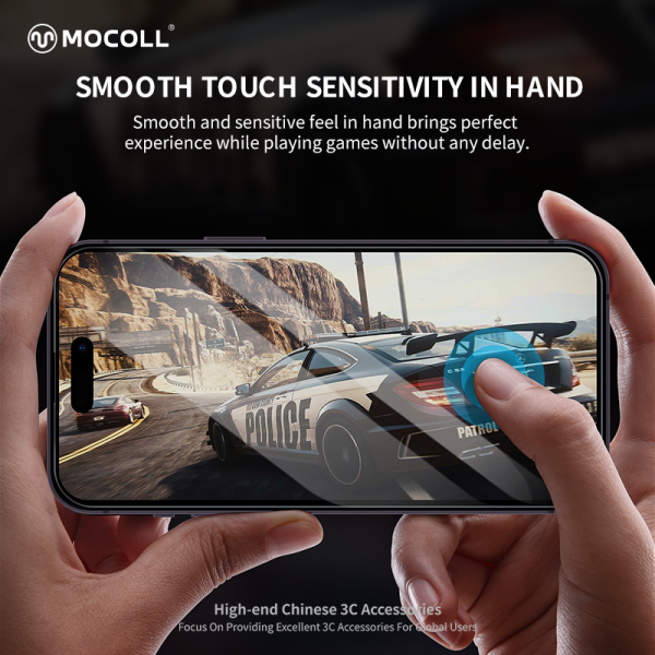 MOC6032 - Cường lực iPhone 15 Pro MOCOLL 2.5D Full - 7
