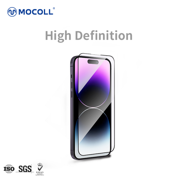 MOC6032 - Cường lực iPhone 15 Pro MOCOLL 2.5D Full - 14