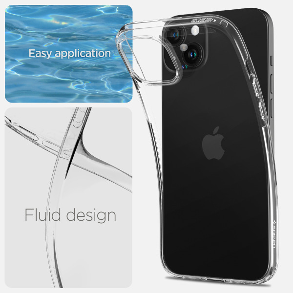 ACS06786 - Ốp lưng iPhone 15 Spigen Liquid Crystal Clear - 12