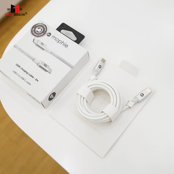 409910382 - Cáp Type-C to Type-C Mophie 100W 2M - 12